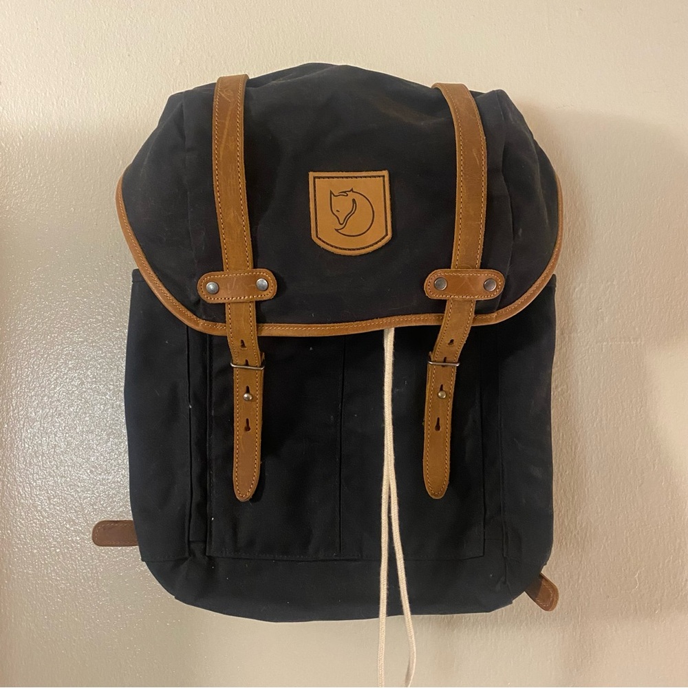 Fjallraven rucksack backpack black